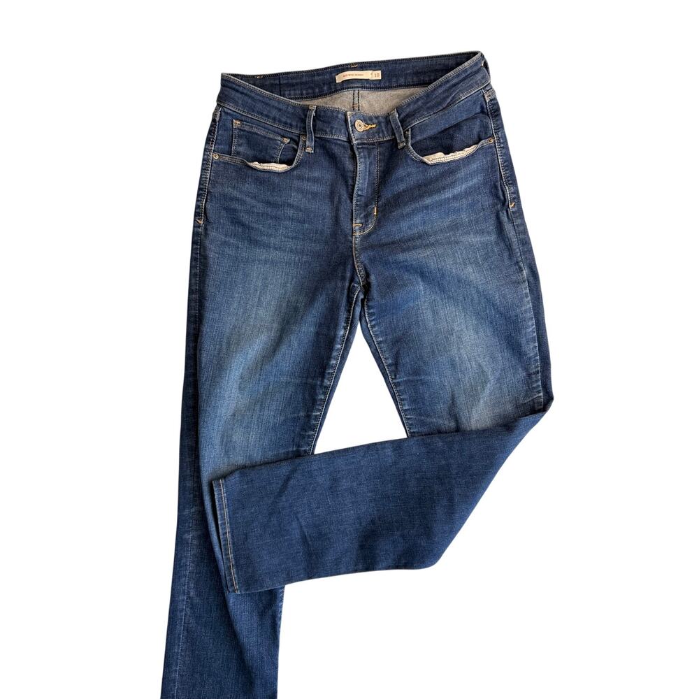Levi's Women's Blue Denim Jeans Size 10 26 Inseam (222_P)